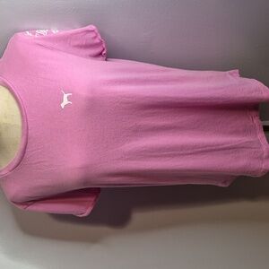 Pink t shirt color pink size large